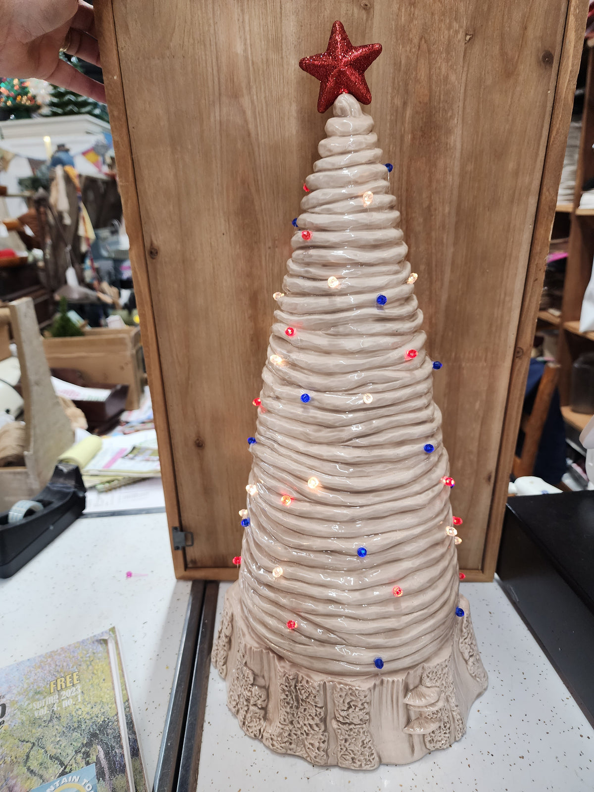 Vine Ceramic Tree. – Now and Then of Rockmart, Inc