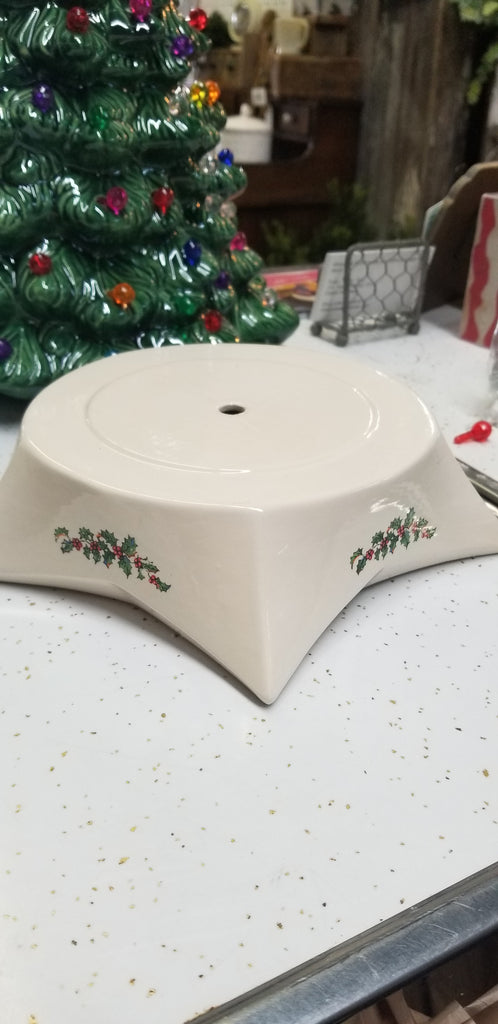 Large 20 Vintage Ceramic Christmas Tree